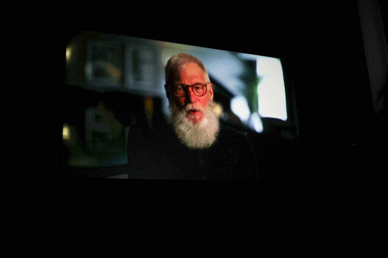 David Letterman during the 100 Days To Indy Premier - Photo Credit: Chris Owens -- Photo by: Chris Owens